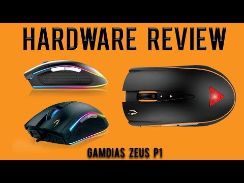 Hardware Review: GAMDIAS ZEUS P1 RGB Optical Gaming Mouse