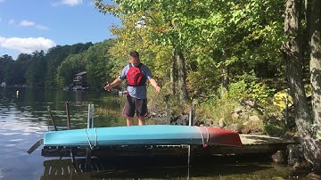 Kayak Launch, Lift & Store - HOW TO LAUNCH, LIFT & STORE A KAYAK FROM A DOCK