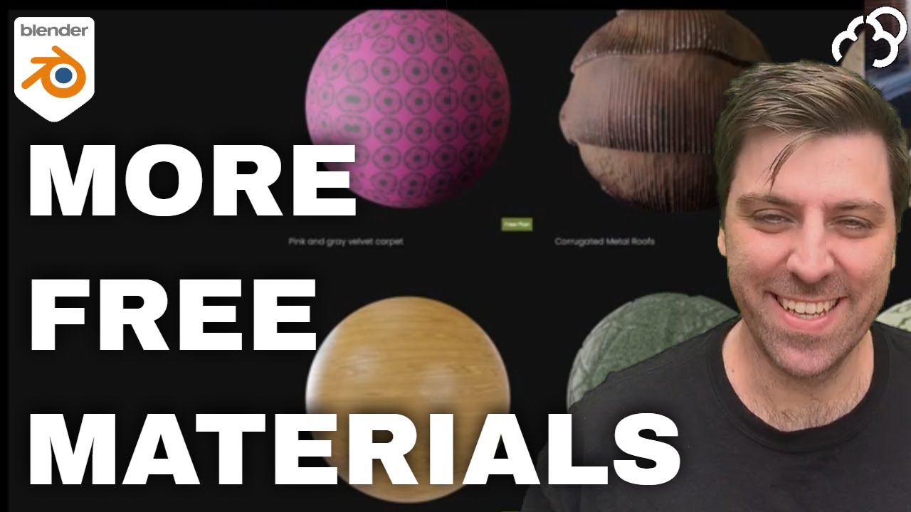 free blender material