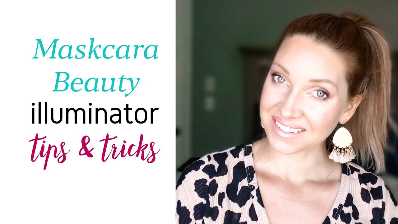 How and where to apply illuminators with Maskcara beauty YouTube