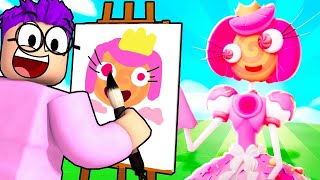 คำถามเกมการวาดภาพ GUESS MY DRAWING CHALLENGE ใน AMAZING DIGITAL CIRCUS 2? (ROBLOX DOODLE TRANSFORM!)