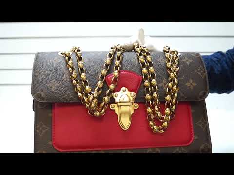 LOUIS VUITTON Victoire Cerise Monogram Canvas Shoulder Bag - TT3042 