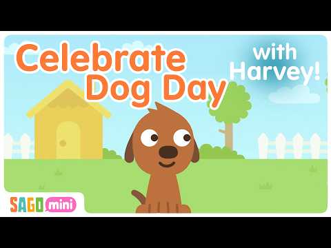 🐶 Happy National Dog Day! | Harvey Play-Along Games Compilation | Sago Mini