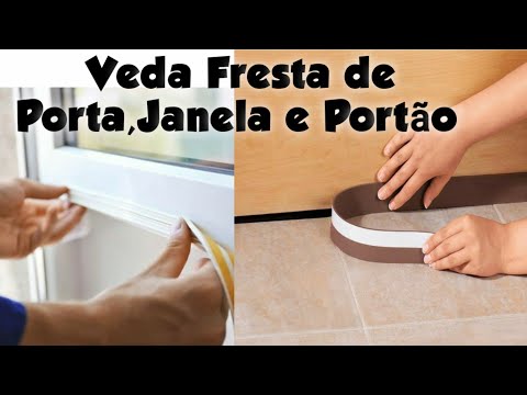 Veda Fresta de Janela, Porta e Portão:Fácil e Barato