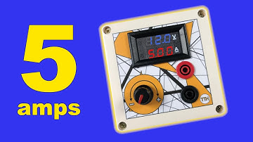 Variable Power Supply with laptop charger | Super easy DIY