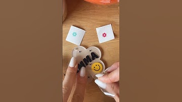 DIY custom retractable reel badge using #cricut ❤️