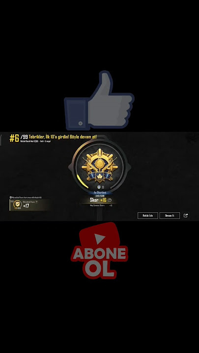 PUBG MOBİLE As Otoritesi 13 Oldum HEDEFİMİZ FATİH(Tekli ÜŞN) #keşfet #pubgmobile #pubgmobilturkiye