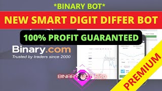 New Smart Digit Differ Bot | 100% Profit | Download Now | Binary Bot King