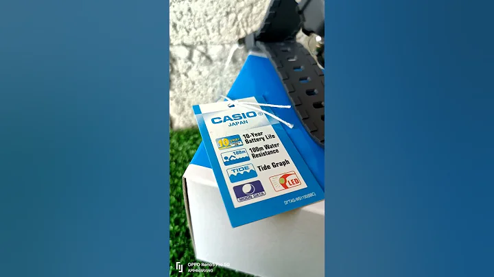 CASIO WS-1700H-8A JAM TIDE GRAPH LELALI PANTAI