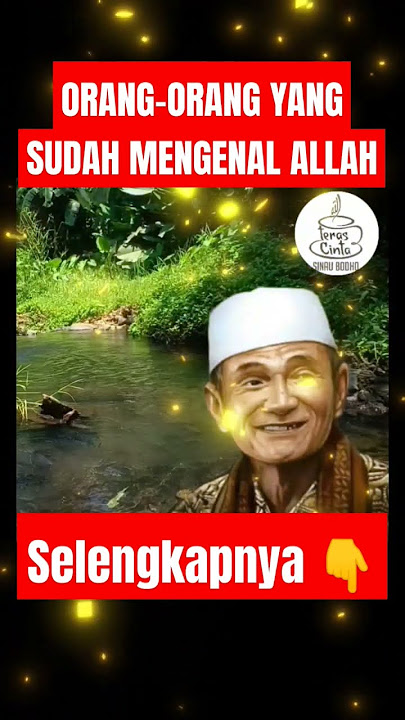 ngaji 1 menit | orang-orang yang telah mengenal Allah ya begini#shorts #buyasyakur #tasawuf #kajian