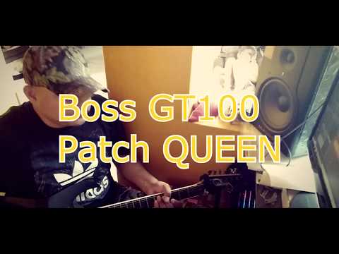BOSS GT100 PATCH QUEEN