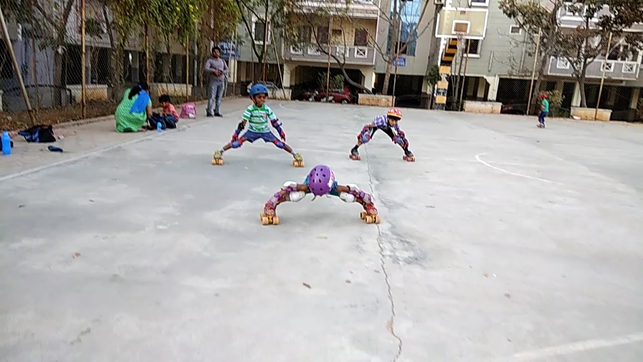 All Skaters are Awesome Two Leg Stretching Performance YouTube