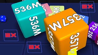 Cube 2048.io Game  🎲 A NEW GAME 🎲 CUBES SNAKE 2048.io Gameplay screenshot 3