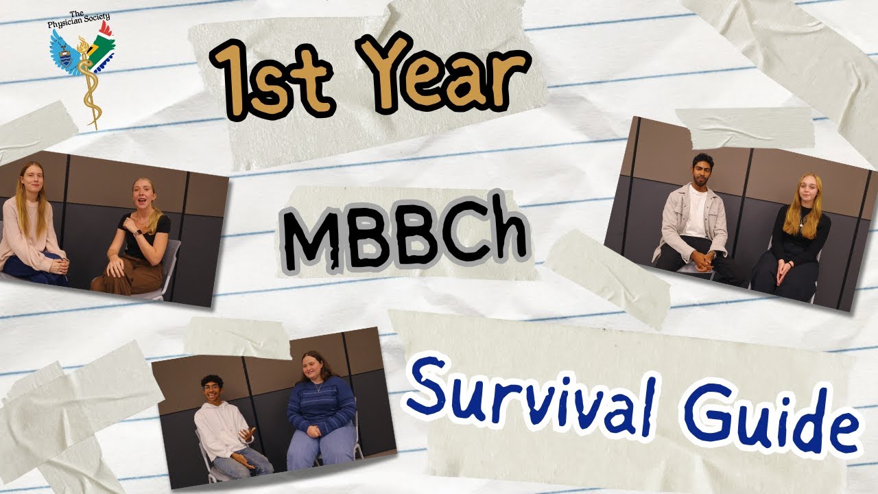 MBBCh First Year Survival Guide | Wits Med School Essentials