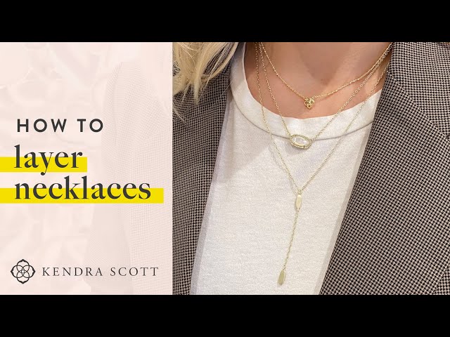 Kendra Scott Leanor Adjustable Length Bar Pendant India | Ubuy