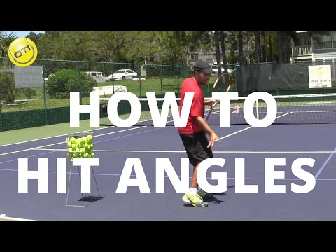 Tennis Tip: How To Hit Angles