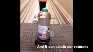Knox County STEM Academy saluting robot screenshot 5