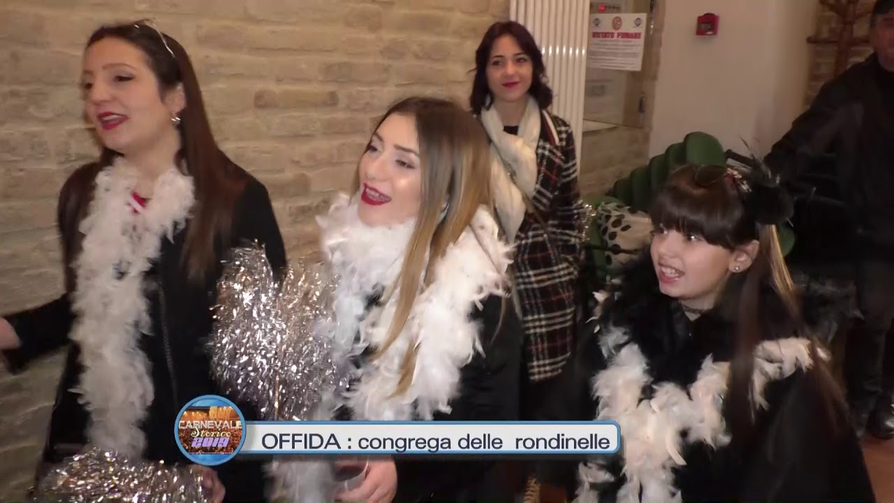 OFFIDA  CONGREGA DELE RONDINELLE CARNEVALE 2019
