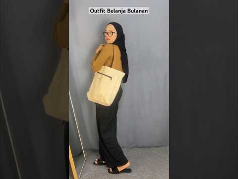 Outfit Belanja Bulanan | OOTD Hijab Indonesia