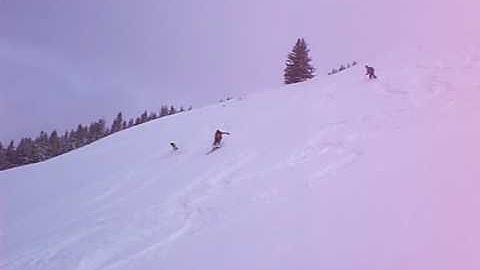 Ein Traum im Tiefschnee