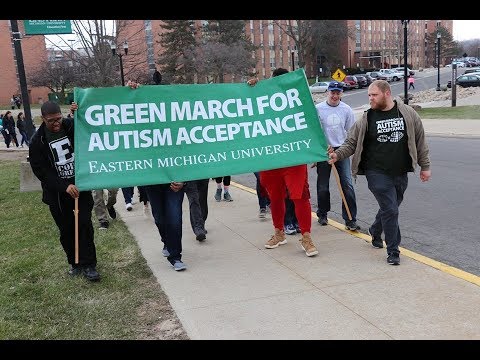ypsilanti sl Green March for Autism Acceptance 2018