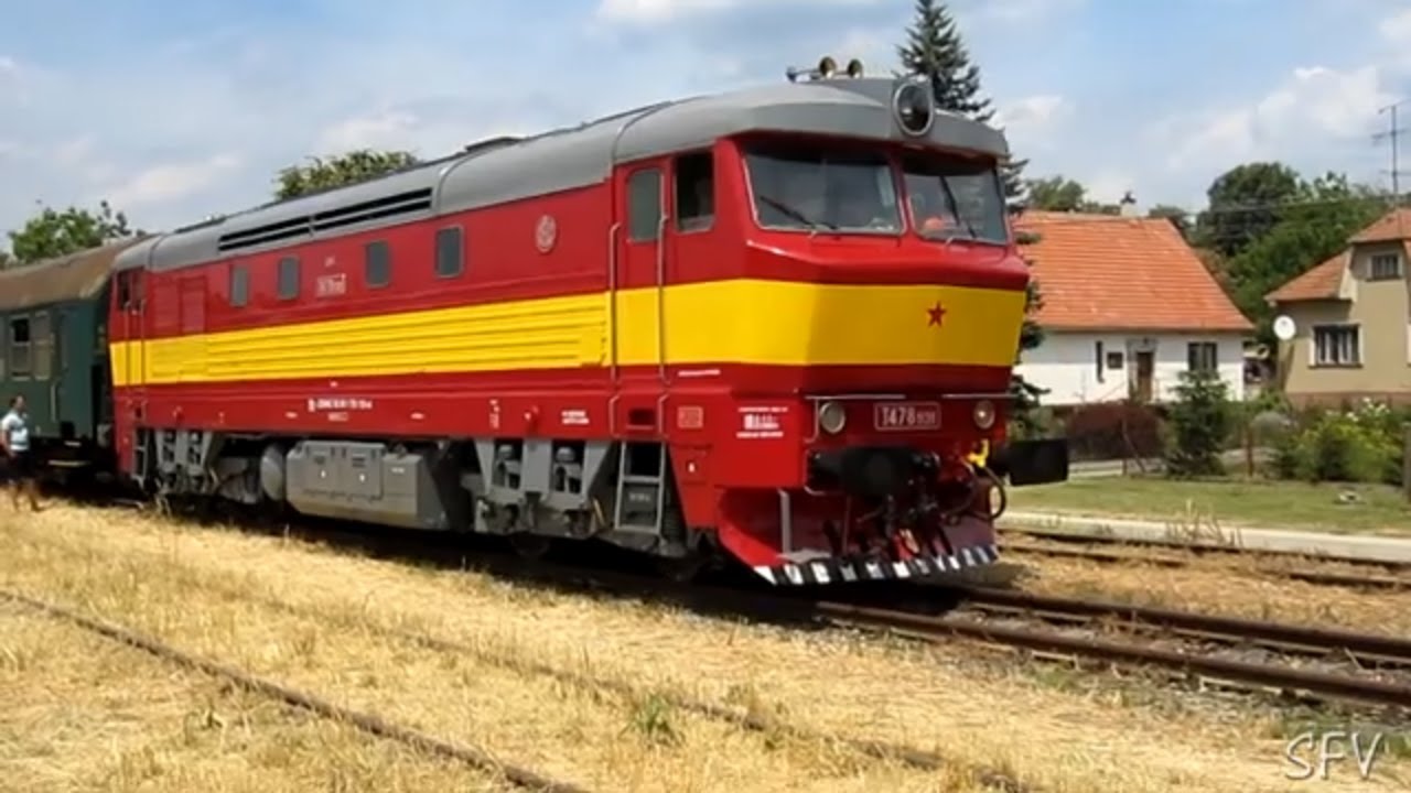 Vlaky Slovensko - Bardotka T478.1131 PPS v Radošine 2014