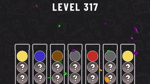 Ball Sort Puzzle Level 317 #ballsortpuzzle #ballsortpuzzlegameplay #puzzlegame #mobilegames