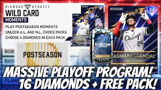 HUGE Postseason Program! Pick 8 FREE Diamonds! 16 NEW Cards w/ Collection! MLB The Show 20