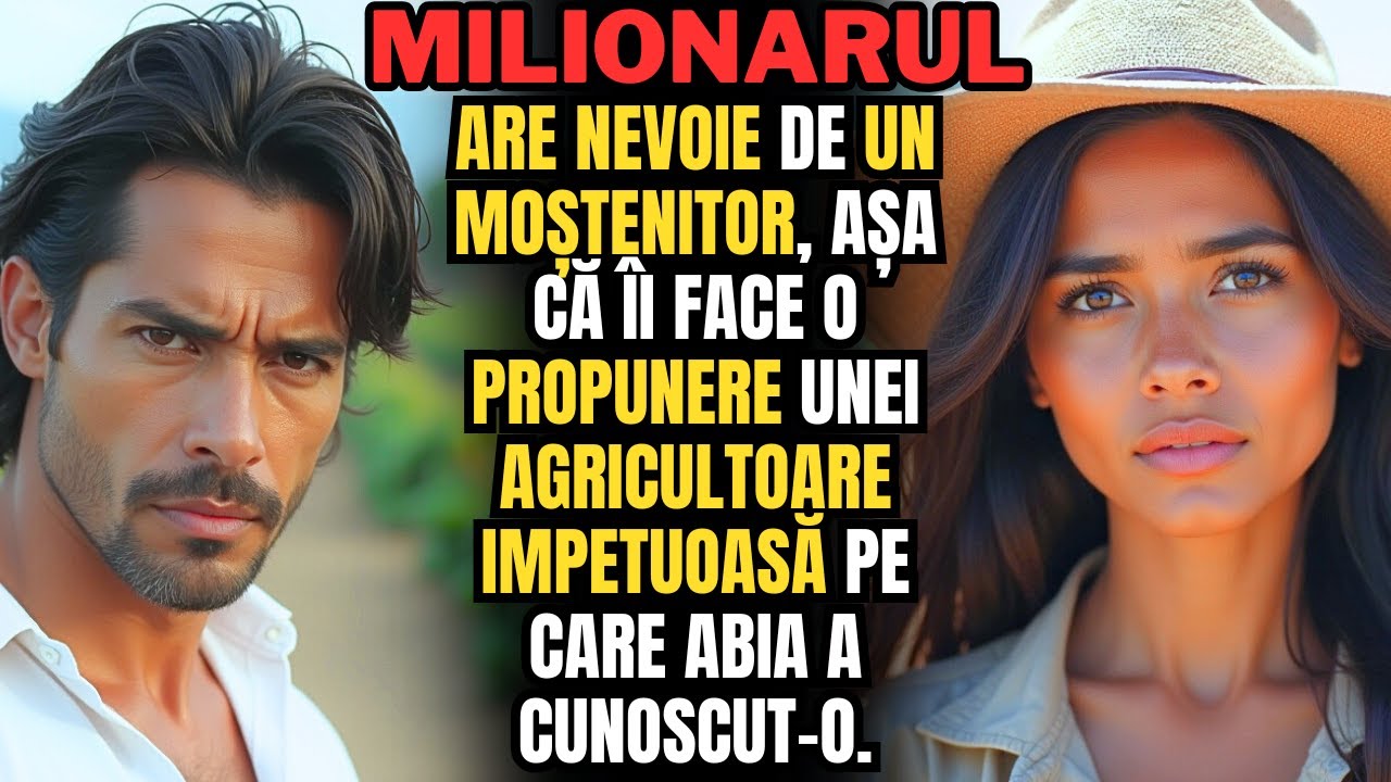 MILIONARUL ARE NEVOIE de un MOȘTENITOR și îi face o PROPUNERE unei AGRICULTOARE ÎMPETUOASE.