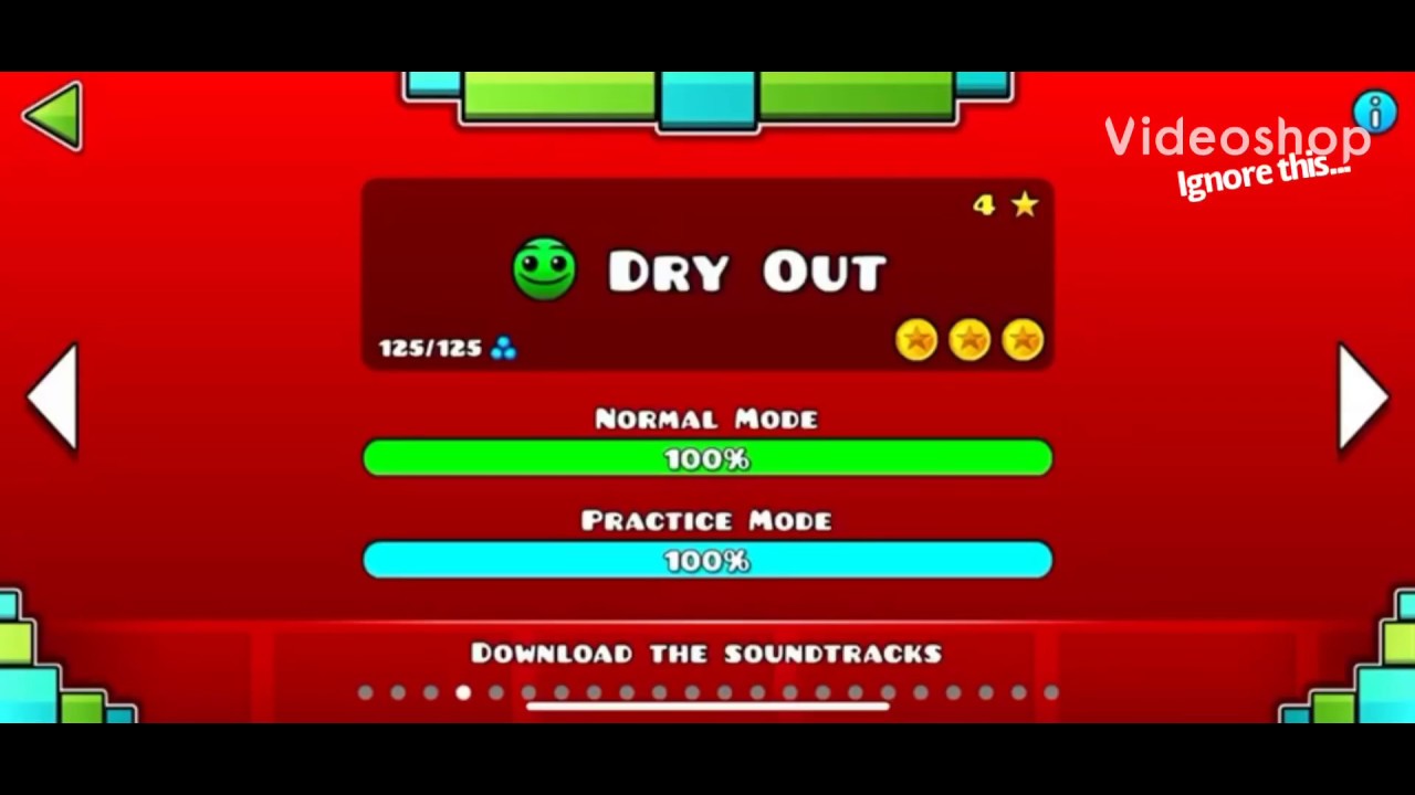 Dry Out (Level 3) [Geometry Dash] - YouTube