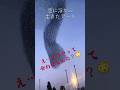 え、CGじゃないの...?鳥たちが描く空のアートに鳥肌🕊