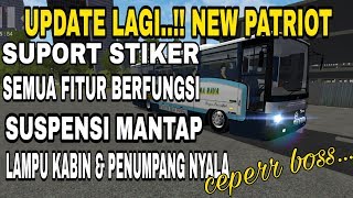 Download lagu Review UPDATE MOD NEW PATRIOT BUSSID V2 9 Old MP LHA cvt WSP Bus Simulator Indonesia Review UPDATE MOD NEW PATRIOT BUSSID V2 9 Old MP LHA cvt WSP Bus Simulator Indonesia