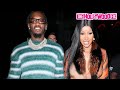 Pregnant Cardi B, Offset & Quavo From Migos Celebrate After The 2021 BET Awards At BOA Steakhouse