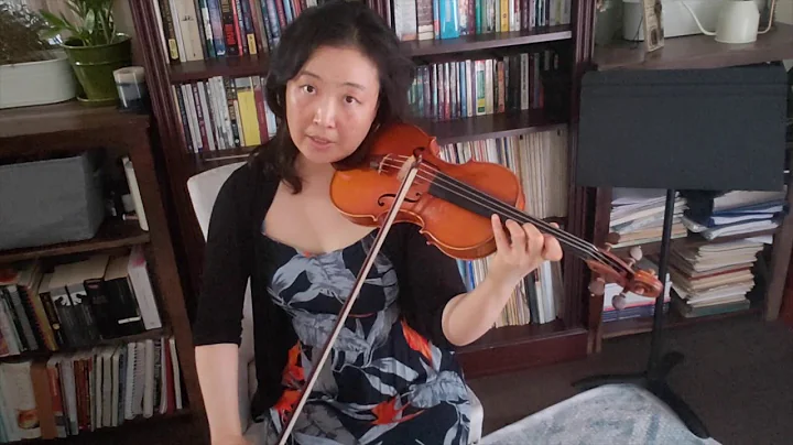 E-flat Scale 2 Octaves for Violin - Play Along and Mini Tutorial