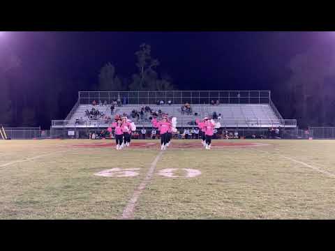 Diboll High School Dazzlers performance at the 2020 Pinkout game