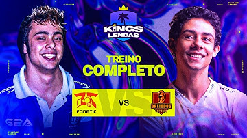 Live completa: Treinos KINGS LENDAS & Cobertura InHouse | ILHA DAS LENDAS