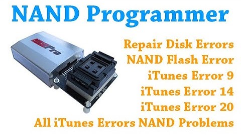 NAND Pro Nand Programmer for iPhone and for iPad - Upgrade memory and Fix Itunes problems