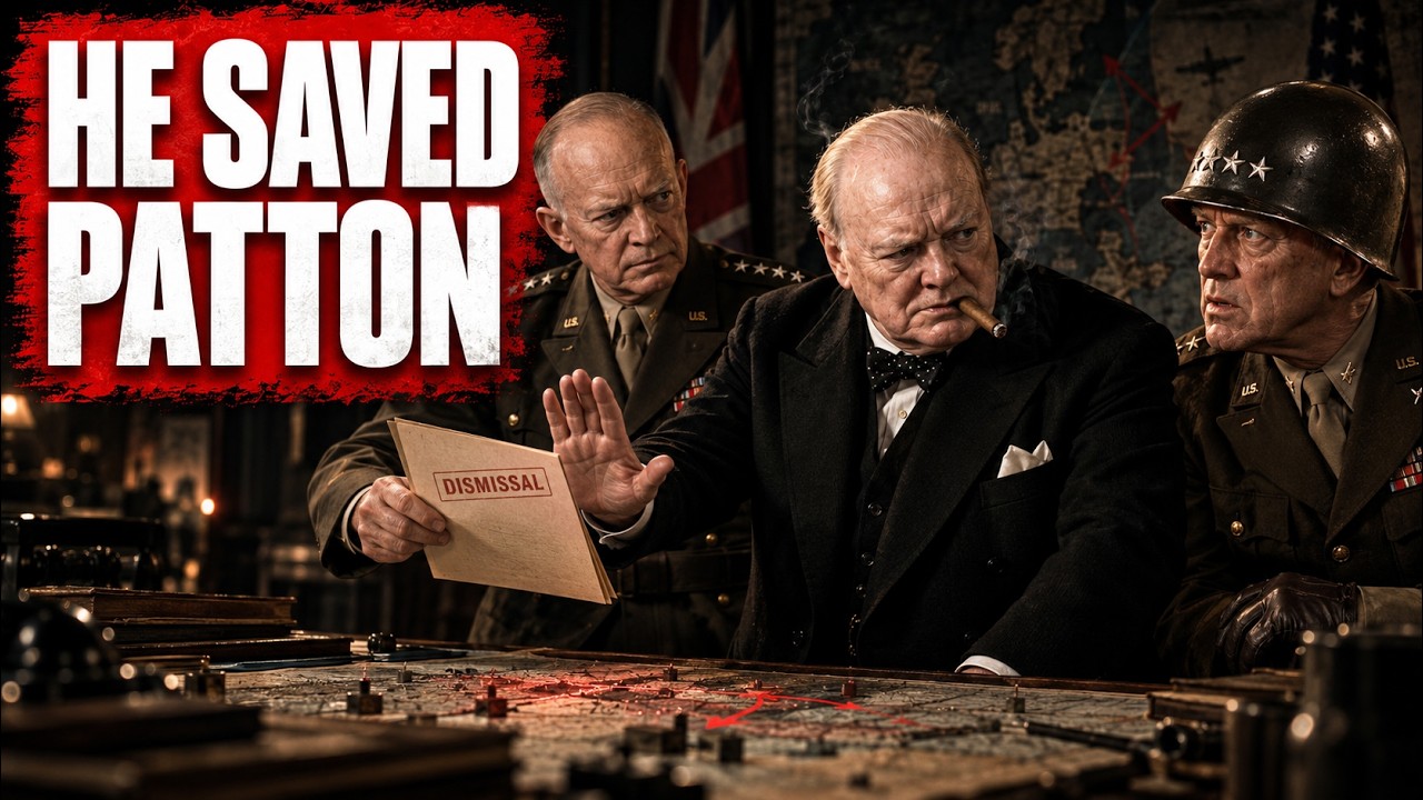 "Patton Crossed Last Night" - What Churchill Told Montgomery About Firing Patton