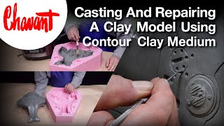 Casting and Repairing a Clay Model Using Chavant Contour Oil Based Clay