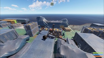 RUST - Land Helis on Cargo - Plugin