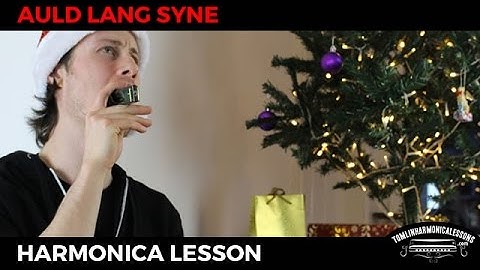Auld Lang Syne Beginner Harmonica Lesson on G harmonica + Free Harp Tab
