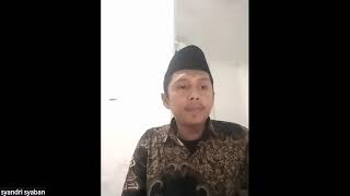 Konsultasi Syariah Akidah Tanya Jawab Bersama Ust. Syandri Syaban Lc MAg