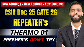 Thermodynamics 01 | Repeater