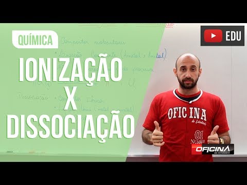 Vídeo: Diferença Entre Ionização E Dissociação