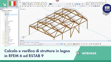Calcolo e verifica di strutture in legno in RFEM 6 ed RSTAB 9