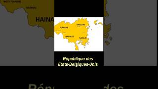 Etats-Belgiques-Unis : Indépendance de la Belgique avant 1830 | Histoire de la Belgique