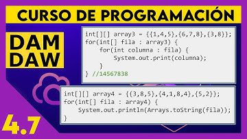 JAVA: Arrays con foreach ☕ DAM - DAW