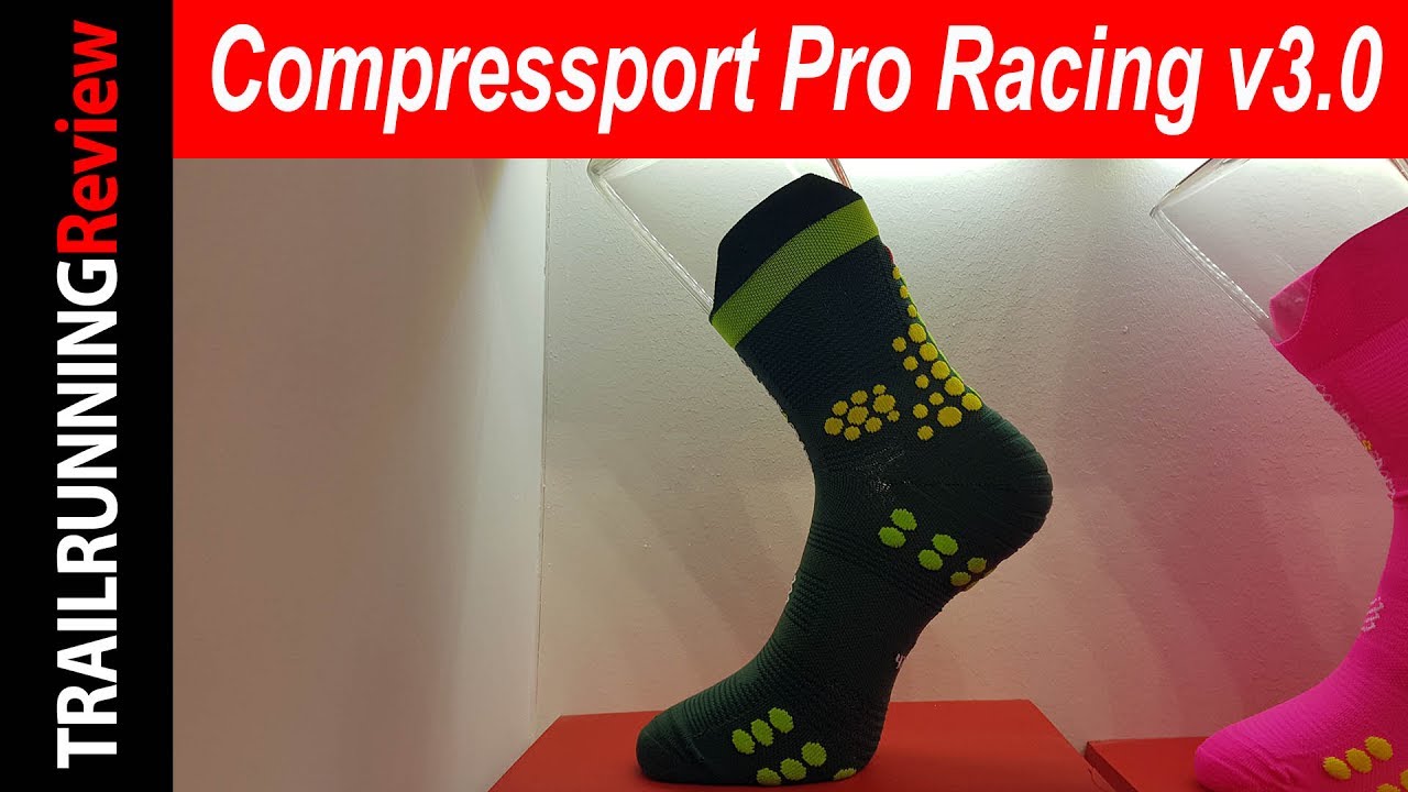 Calcetines Trail running Pro Racing Socks V3 Smart Compressport