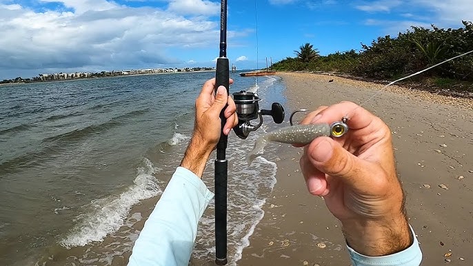 You Don't Need A Big Surf Rod To Fish From The Beach - Beach