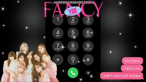 Twice fancy but it’s played on phone keypad